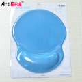 Handmade silicon gel wrist support mouse pad